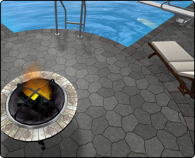 Irregular Belgard pavers