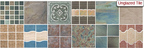 Unglazed tile by Master Tile