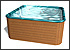 Landscape Design with Hot Tub