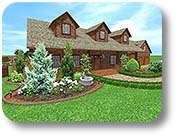 3D home landscape design