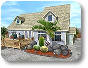 Desert and tropical landscape design