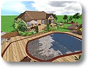 Design Swimming pools and Pool Decking