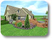 Back Yard Landscape Design