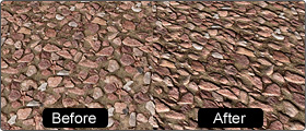 Gravel Stone Surface