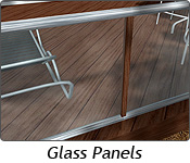 landscaping design deck railing