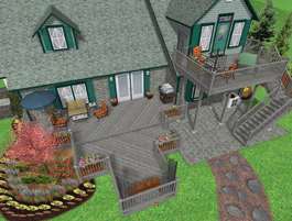 Design Custom Houses, Decks, and Fences