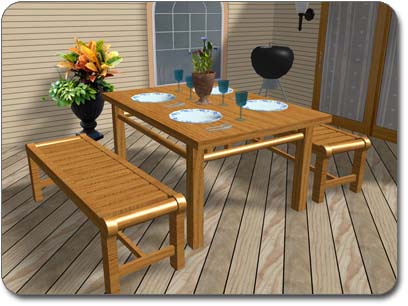 Creating a Custom Patio Table